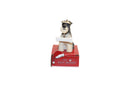 Schnauzer - Uncropped With Bone Ornament - Christmas >> Ornaments >> Animals - by E&S Pets