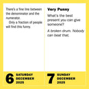 290 Bad Jokes & 75 Punderful Puns Page-A-Day Calendar 2025