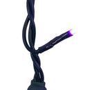 Jingle Bright 100 LED Light Set - Purple - Green Wire - Christmas >> Lighting - by Kurt Adler - view 4