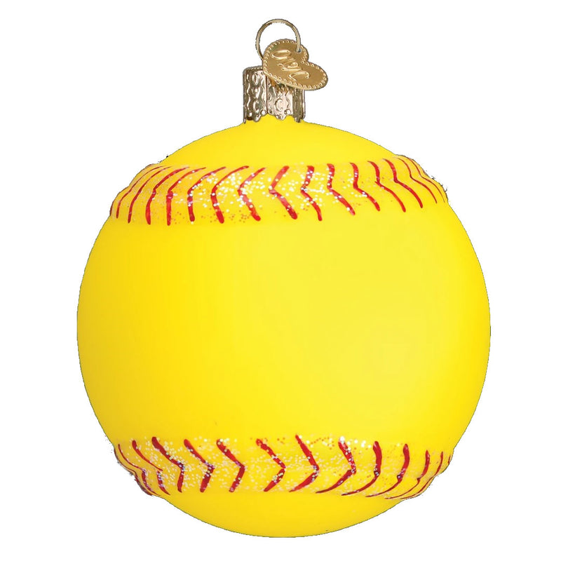 Softball Ornament - The Country Christmas Loft