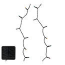 Solar String Lights with Twinkle Effect - Multicolor- 9 Meters (29.5 Feet)