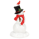 Cardinal Christmas Snowman - Christmas >> Villages >> Accessories - by Department 56 - view 3