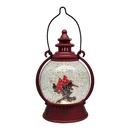 Cardinal Lighted Spinning Water Globe - Nesting