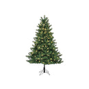 Colorado Spruce Tree with Multicolor and White LED Lights - 5 Foot - Christmas >> Trees and Wreaths - by General Electric