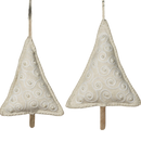 Fabric Tree Ornament -