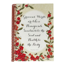 Wirebound 6X9 Unlined Journal - Sweetness for the Soul