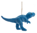 Fuzzy Colorful Dinosaur Ornament - - Christmas >> Ornaments >> Animals - by Kurt Adler - view 3