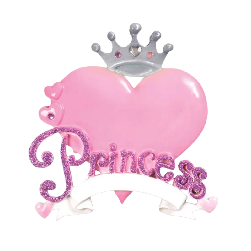Princess Heart Ornament