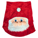 Plush Santa Pull-String Gift Bag (Red)