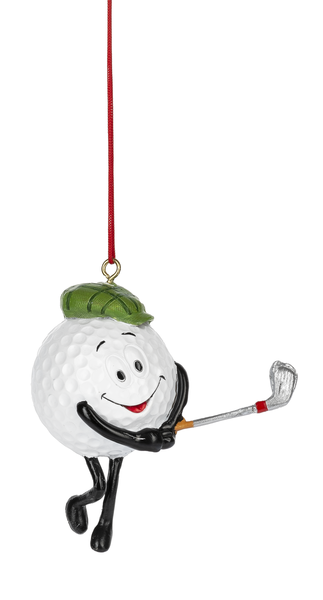 Golf Ball Player Ornament