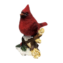 Cardinal on a Snowy Branch -