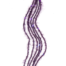 Black Furry Rope Branch Light Set with Purple LEDs – 7 Feet Long - Christmas >> Lighting - by Kurt Adler