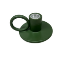 Evergreen Glow Ceramic Candle Holder