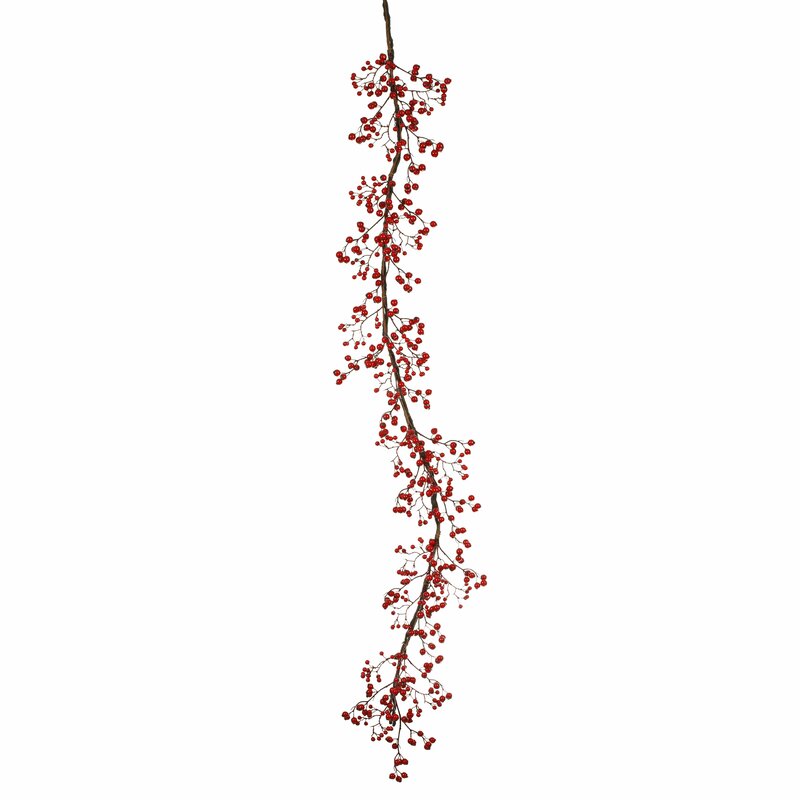 Artisan Mixed Mountain Berry Garland 9' x 21'' - The Country Christmas Loft