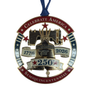 250 Years of Liberty Metal Ornament