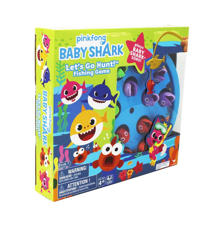 Baby Shark let's go Fishing Game