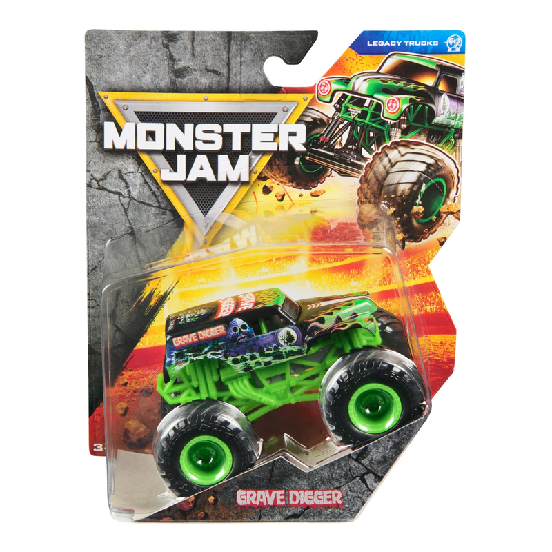 Monster Jam - 1:64 Scale Die Cast - Grave Digger Legacy Edition
