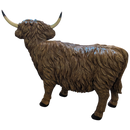 Magnesium Holiday Highland Cow - Large (26 inch)