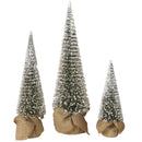 Frosted Bottle Brush Tree -
