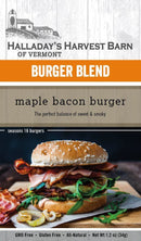 Halladays Maple Bacon Burger Blend - Food >> General Foods >> Spices & Seasonings