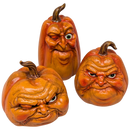 Harvest Attitude Pumpkin Head -