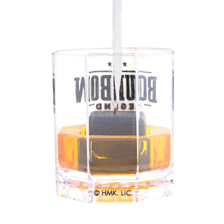 Bourbon Legend Lowball Glass Hallmark Ornament