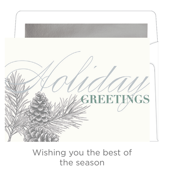 Elegant Box Card Collection – Pinecone Greetings