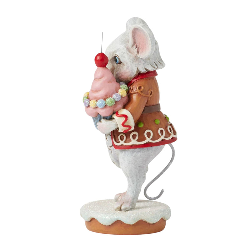 Gingerbread Mouse Figurine - Boy