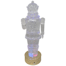 Spinning Water Globe Toy Soldier - Gold Base