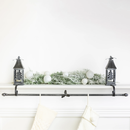 Metal Lantern Stocking Holder