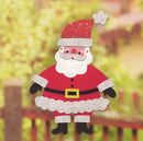 Paper Images Santa Peel-and-Stick Window Cling – Create Your Own Character