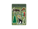 Vermont Green Mountains Sticker Sheet - The Country Christmas Loft