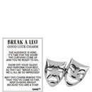 Break a Leg Good Luck Charm - A Token for Performers - Charms and Worry Stones - by Ganz - view 4