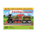 Mini Building Blocks - 4-4-0 Steam Locomotive