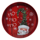 Huge Deep Round 13.5" Tray - Ho Ho Ho