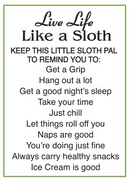 Get a Grip Charm - Sloth Charm