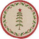 Feather Tree Printed Braided Trivet - Housewares >> Linens >> Accessories - by Park Designs