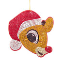 Rudolph The Red-Nosed Reindeer Bedazzled Fabric Ornament