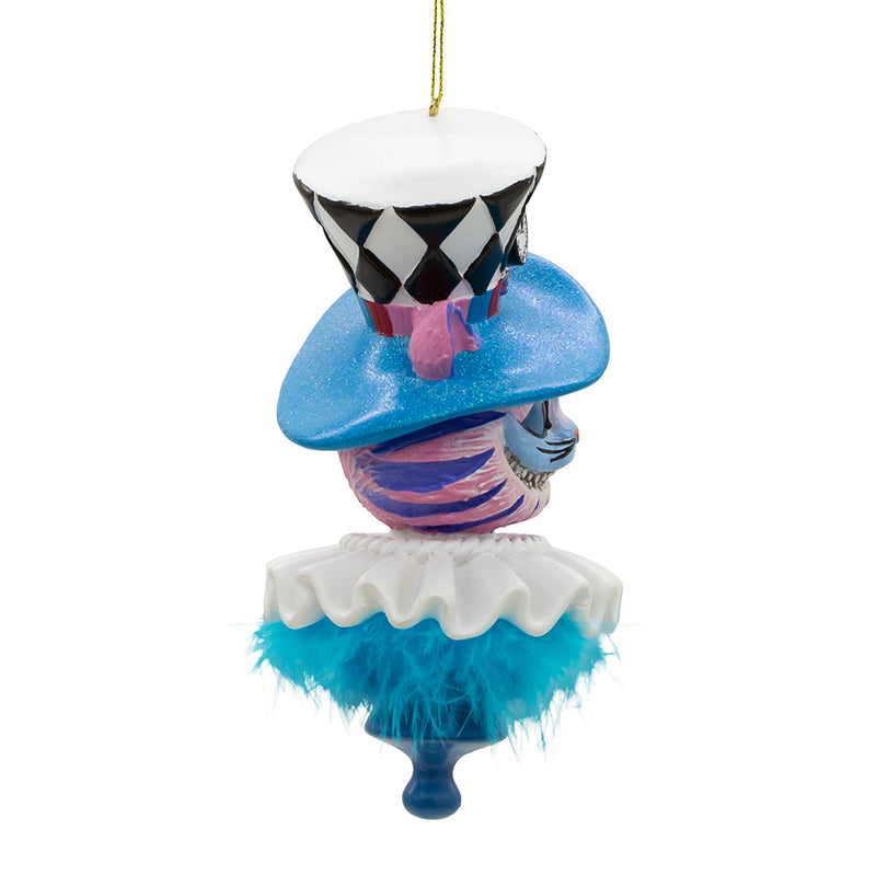 Alice In Wonderland Hat Ornament - Cheshire Cat