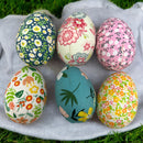 Spring Eggs Decoration  Set of 6