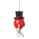 M&M'S Red Character in a Top Hat - Ornament