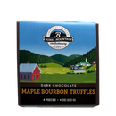 Dark Chocolate Maple Bourbon Truffles