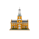Mini Building Blocks - Liberty Bell and Independence Hall