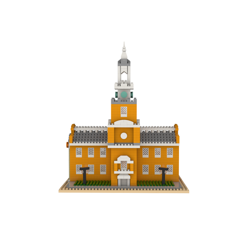 Mini Building Blocks - Liberty Bell and Independence Hall