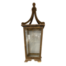 Large Wood and Glass Lantern