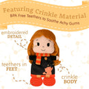 Harry Potter Hermione Granger Sensory Blanky with Crinkle