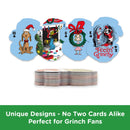 The Grinch Christmas Shaped Playing Cards