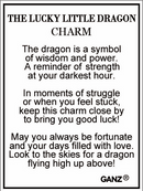 The Lucky Little Dragon Charm - Gift Shoppe >> Jewelry >> Charms and Worry Stones - by Baby Ganz - view 3