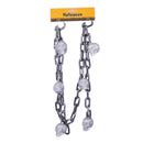Chain Garland With Glitter Skulls - Halloween - by Kurt Adler