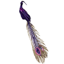 Sequin Peacock Ornament -